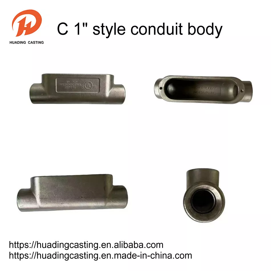 Cuerpo de conducto de estilo C