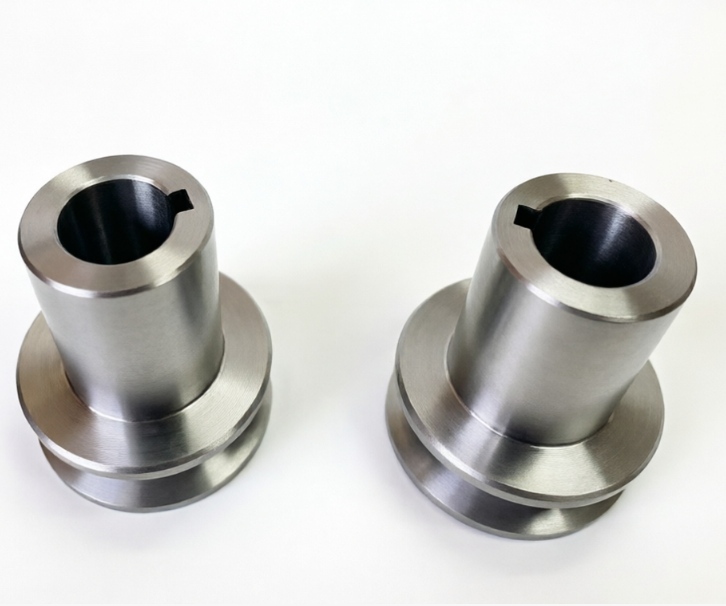 Polea de acero inoxidable fundido de alta calidad para maquinaria textil