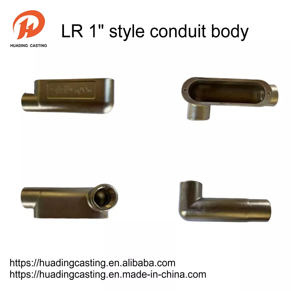 Cuerpo de conducto de estilo LR