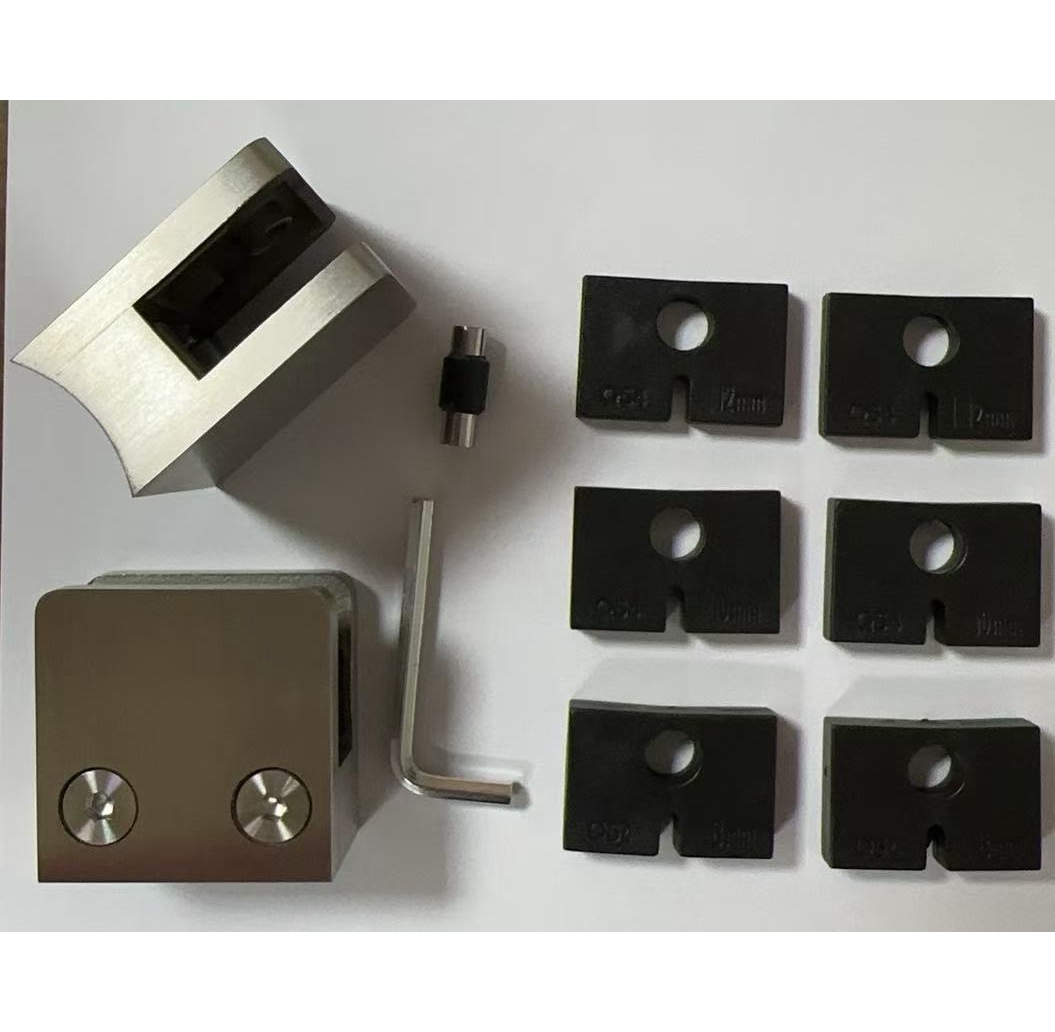 Bisagra de abrazadera de vidrio de pivote Bisagra de pivote de pivote Puerta de baño Bisagra de pivote