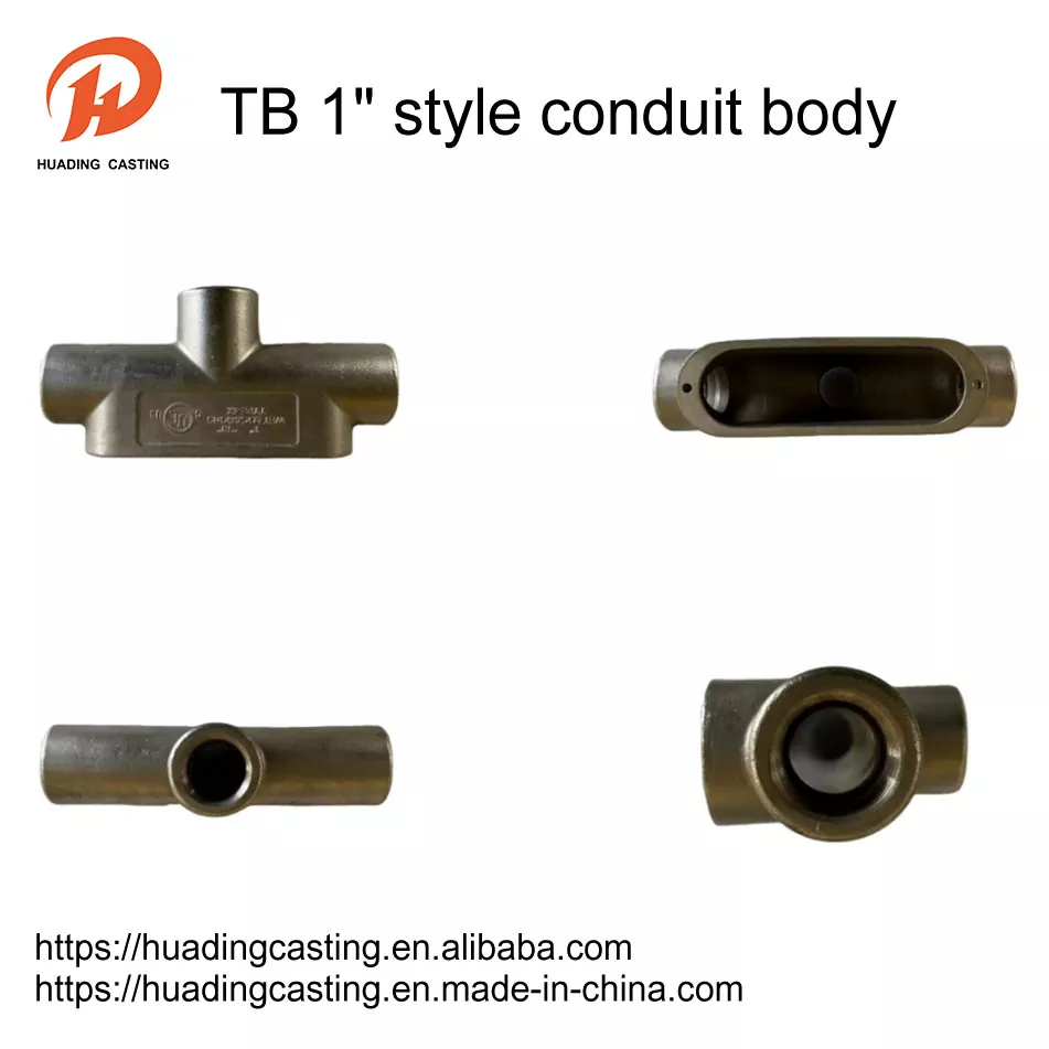 Cuerpo de conducto de estilo TB